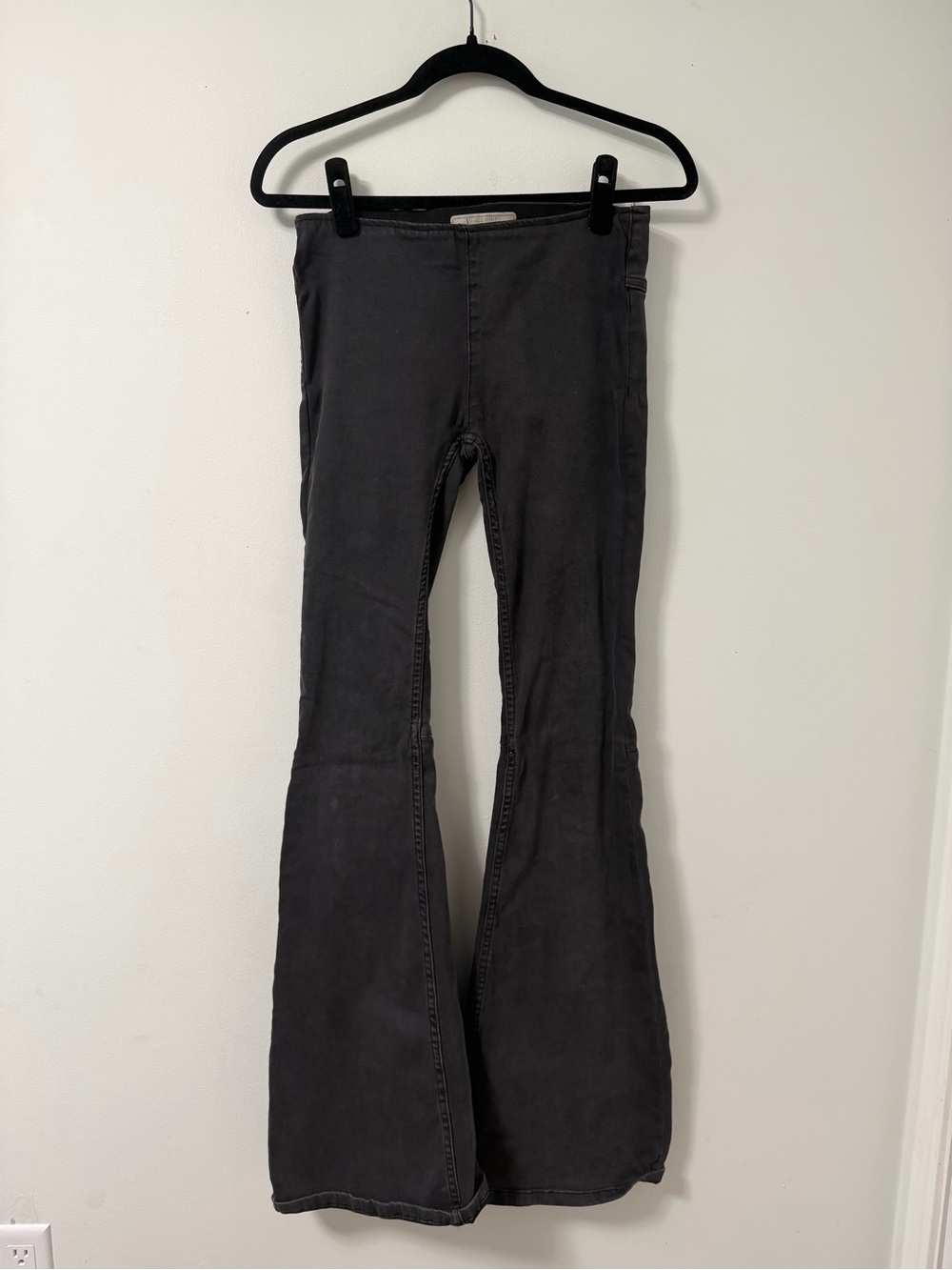 Free People Black Boot Cut Flare Pants